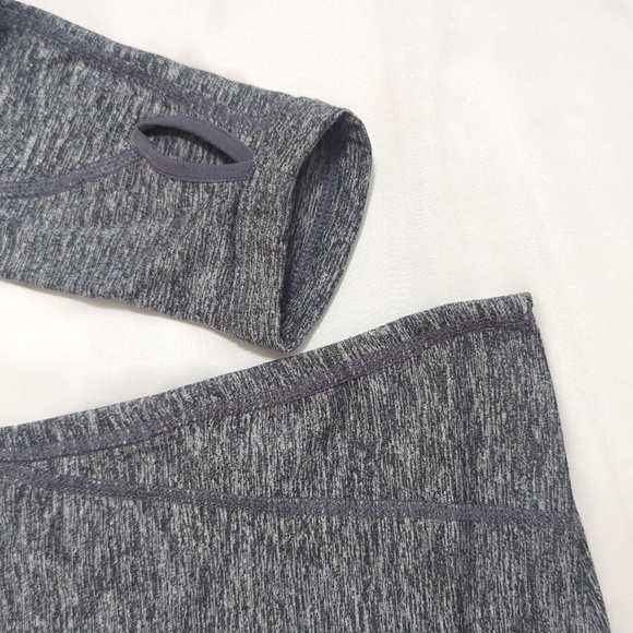 Nike Dri-Fit Running 1/4 Zip Mock Neck Pullover, Color Heathered Gray Size XS - Picture 9 of 16